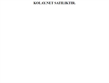 Tablet Screenshot of kolay.net